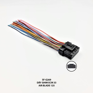 Dây ghim ECU ( Giắc IC) xe Airblade 125 33 chân
