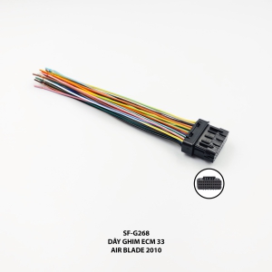 Dây ghim ECU ( Giắc IC)  33 chân cho xe Airblade  2O1O