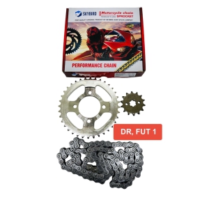 Nhông sên dĩa DREAM, FUT 1 MẠ CROM CAO CẤP HIỆU SKYBIRD