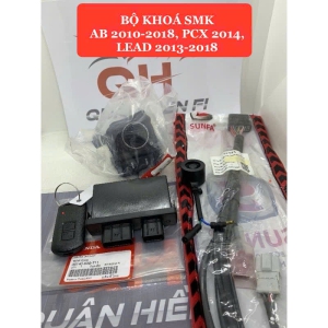 Bộ Khóa smartkey AB 2007-2017 remote 2 nút K59 zin hãng