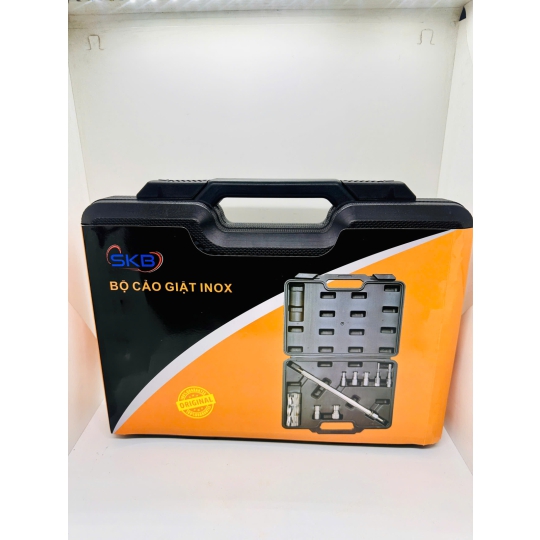 (BẢN MỚI CÓ HỘP) Bộ cảo giật bạc đạn, vam giật vòng bi inox FULL BOX SKB