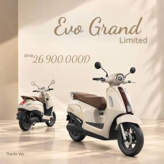 Xe Máy Điện VINFAST EVO GRAND LIMITED
