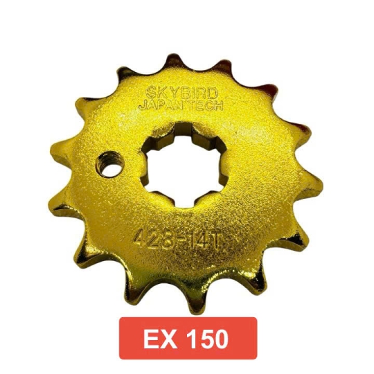 Nhông sên dĩa EXCITER 150 MẠ VÀNG NGUYÊN BỘ CAO CẤP HIỆU SKYBIRD