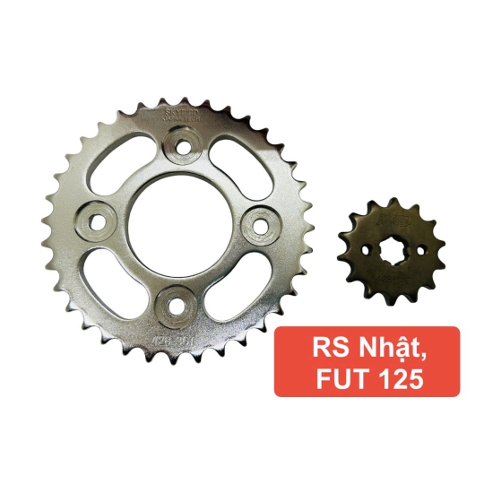 Nhông sên dĩa RS NHẬT, FUTURE 125 NGUYÊN BỘ CAO CẤP HIỆU SKYBIRD