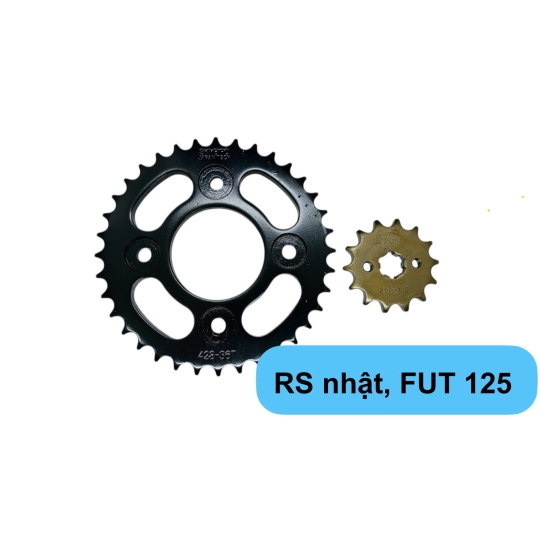 Nhông sên dĩa RS NHẬT, FUTURE 125 HIỆU SKYBIRD