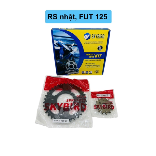 Nhông sên dĩa RS NHẬT, FUTURE 125 HIỆU SKYBIRD