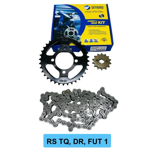 Nhông sên dĩa RS TQ, DREAM, FUT 1 MẠ CROM HIỆU SKYBIRD