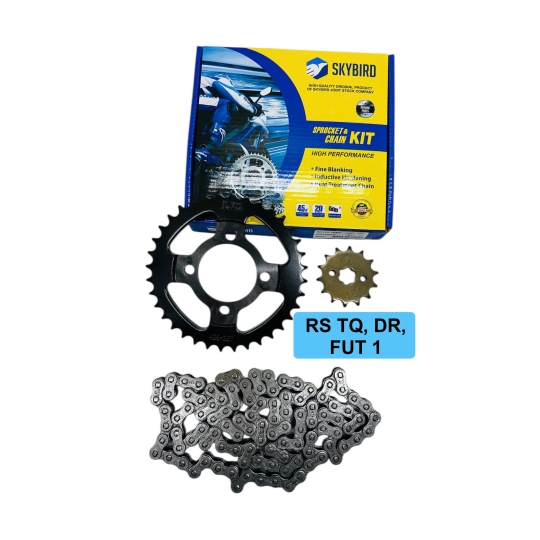 Nhông sên dĩa RS TQ, DREAM, FUT 1 MẠ CROM HIỆU SKYBIRD