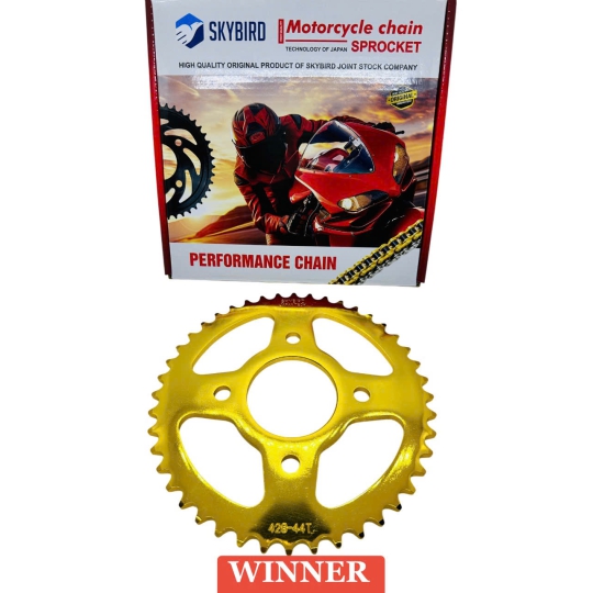 Nhông sên dĩa WINNER MẠ VÀNG NGUYÊN BỘ CAO CẤP HIỆU SKYBIRD