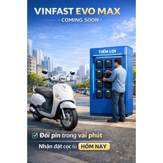 Xe Máy Điện VINFAST EVO MAX