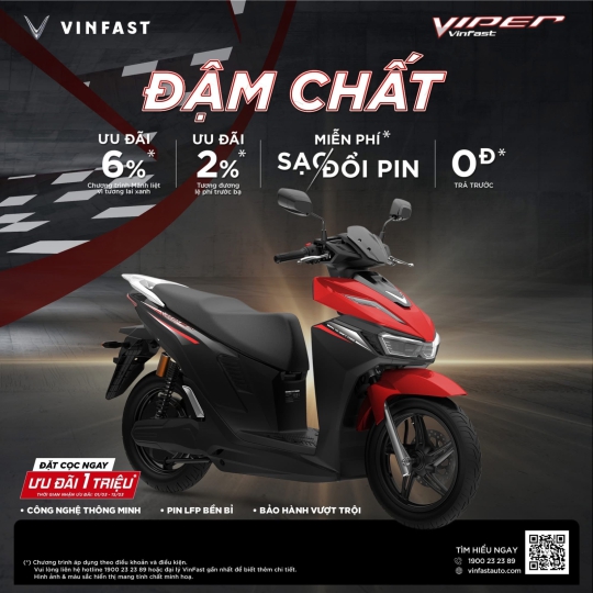 Xe Máy Điện VINFAST VIPER