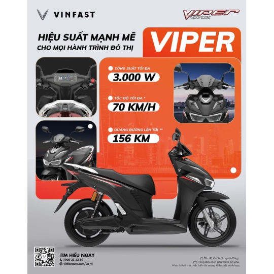 Xe Máy Điện VINFAST VIPER