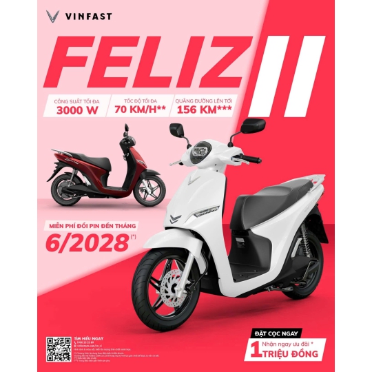Xe Máy Điện VINFAST FELIZ II