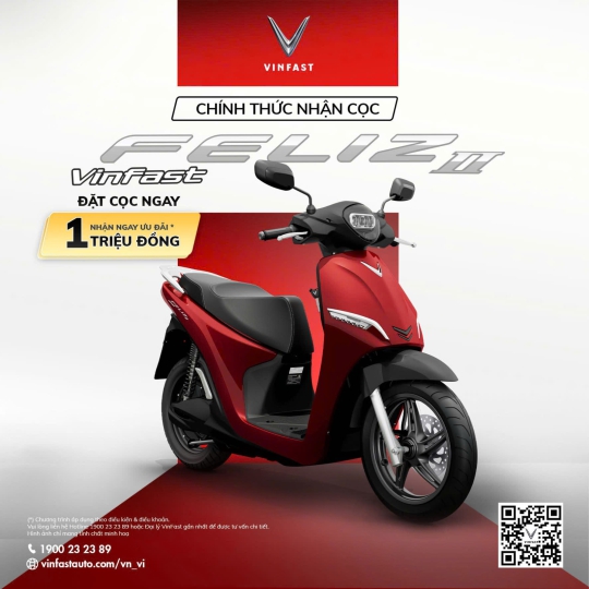 Xe Máy Điện VINFAST FELIZ II